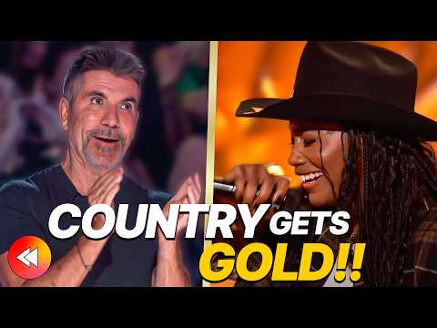 They Sang COUNTRY...And Got the GOLDEN BUZZER! ⭐️