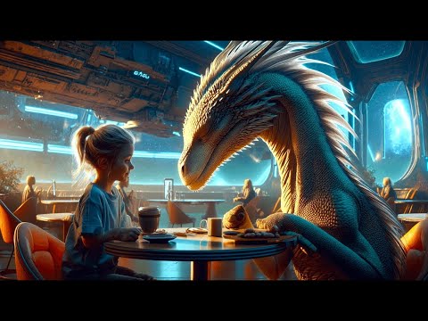 A Blind Human Girl Befriended an Isolated Alien in a Cafe—Unaware He Was the Galactic Emperor   H