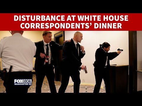 President Trump, First Lady evacuated from WHCA dinner after disturbance