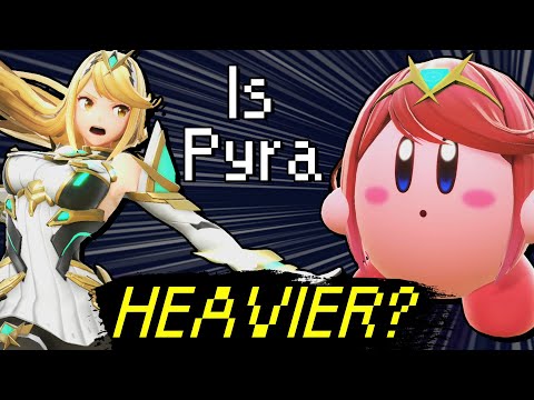 Is Pyra HEAVIER than Mythra? -- Random Smash Ultimate Facts