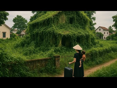 Girl returns to clean up and renovate a house abandoned for a decade