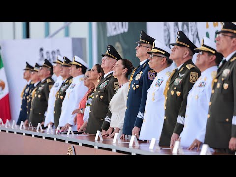 110 Aniversario de Fuerza Aérea Mexicana e inauguración Base Aérea Militar 20. Tulum, Quintana Roo