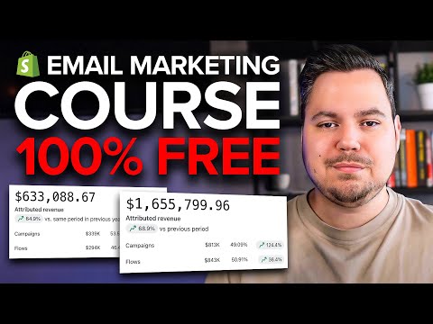Klaviyo Email Marketing FULL COURSE 2025 ($300M Generated for Shopify eCommerce)