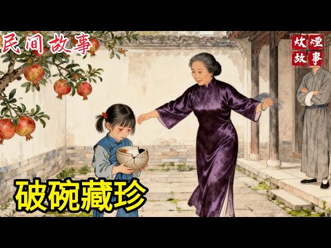 奶奶偏心叔叔，把家產全給他，只給孫女一只破碗。女孩拿碗討飯被嘲笑，誰知它是稀有古董，引權貴相爭#故事頻道#民間故事#故事分享#中國文化#情感#聽書