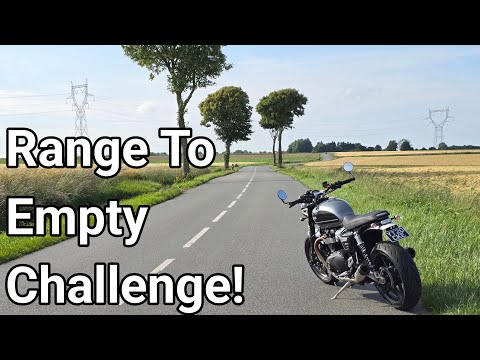 Empty Tank Adventures! Triumph Speed Twin vs The Distance Test (5 Countries on 1 Tank!)