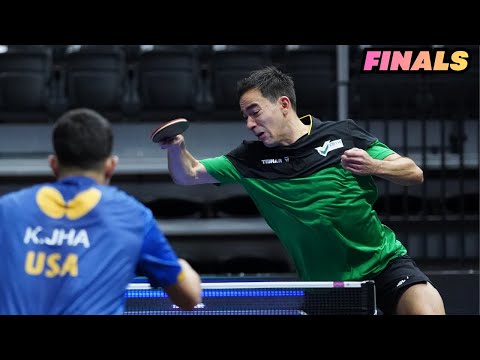 FULL MATCH | Hugo Calderano vs Kanak Jha | FINALS 2025 Pan American Championships 2025