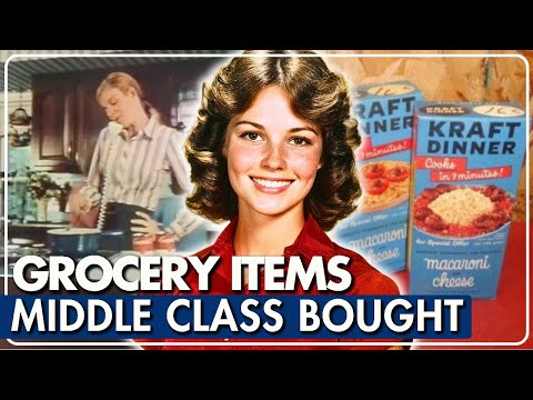 25 Grocery Items From the 70s You Bought If You Were Middle Class!