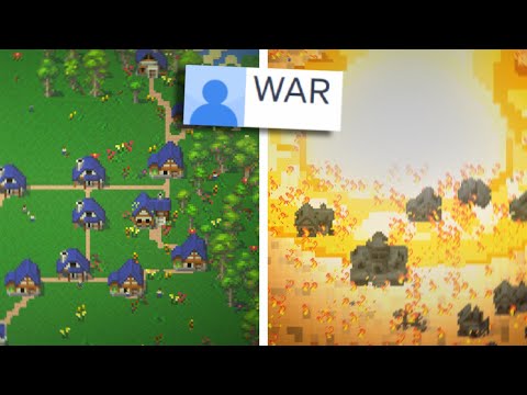 I Made My Fans Fight In A DEADLY War (Worldbox)