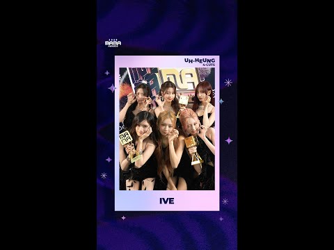 [#2025MAMA] UH-HEUNG 4-CUTS📸 IVE