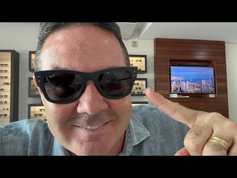 Óculos Ray Ban Liteforce 4840 preto Fosco #verbim #rayban