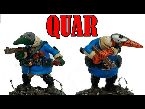 Quar : How to paint Coftyran Trench Raiders!