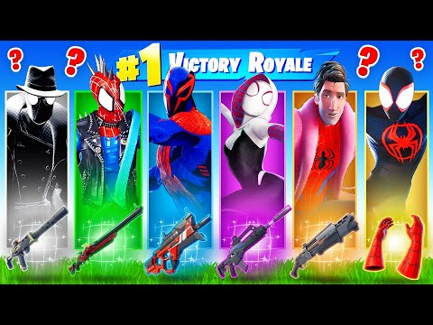 The *RANDOM* SPIDER-MAN BOSS Challenge! (Spider-Verse)