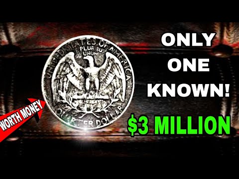 Most valuable Washington quarter dollars top 4 rare coins in the world worth a lot of money!