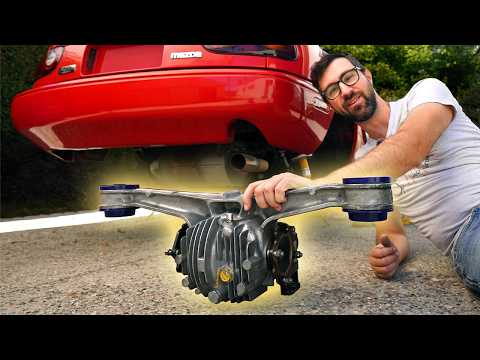 Replacing Miata differential mounts in the driveway: How hard can it be?