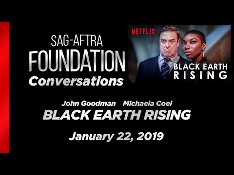 Conversations with John Goodman & Michaela Coel of BLACK EARTH RISING