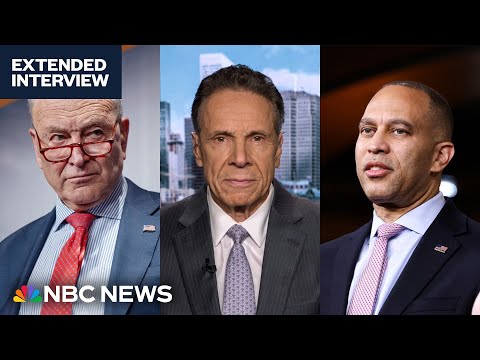 Andrew Cuomo says Schumer, Jeffries ‘doing the right thing’ amid shutdown