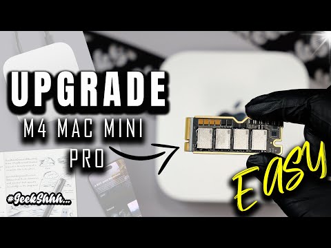 M4 Mac Mini Pro SSD Upgrade 512GB to 2TB 4TB 8TB Internal Storage Upgrade Geekshhh Third Party SSD