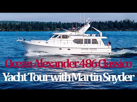 This 48’ Ocean Alexander Is Ready to Cruise | ‘Moore Fun’ Full Yacht Tour with Martin Snyder