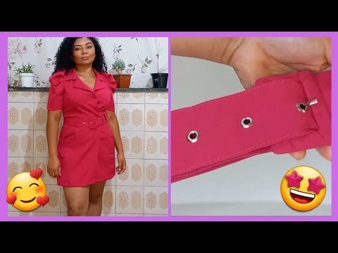 How to make a belt with a covered buckle 🥰 💗