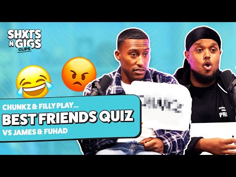 THE BEST FRIENDS QUIZ! ShxtsnGigs vs Chunkz & Filly
