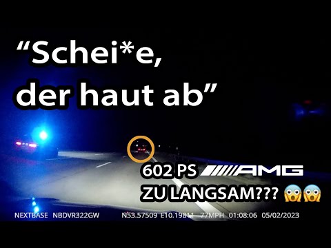 AMG verfolgt Betrunkenen durch Hamburg? Polizei-Großeinsatz