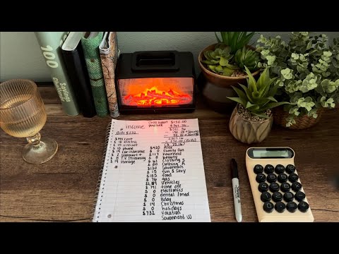 Budget with me & what I spend in a week/ single mom/ low income/ gig worker