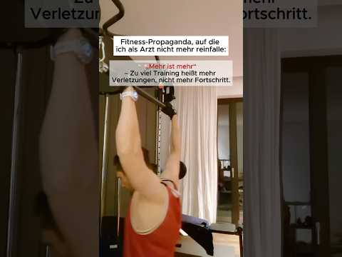 Fitness-Propaganda, auf die ich als Arzt nicht mehr reinfalle #shorts