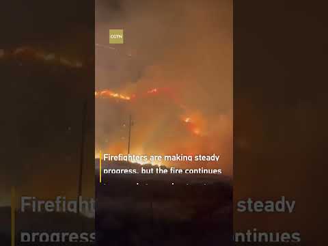 US: Firestorm Near Lebec Explodes to 220 Acres as Crews Race to Contain Blaze