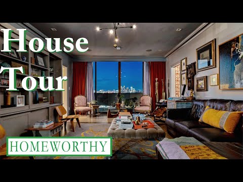 HOUSE TOUR | An Elegant, Art-Filled Condo Overlooking Atlanta's Skyline