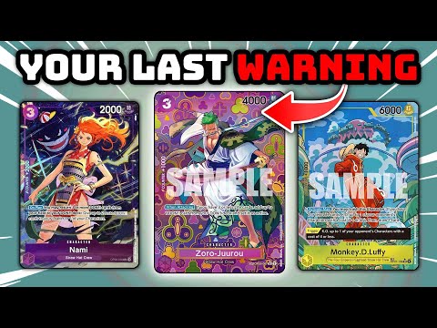 A WARNING To All INVESTORS in the One Piece TCG Market