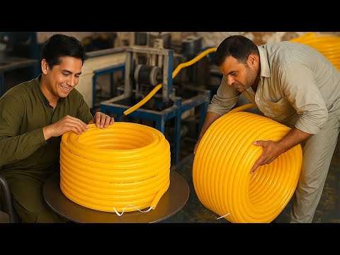 Process of Mass Producing High Quality PVC Garden Pipes |  How Garden Pipes Are Made | Pipe Factory