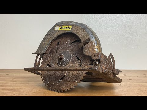 Restoration Of Electric Circular Saw Makita 5800N-A