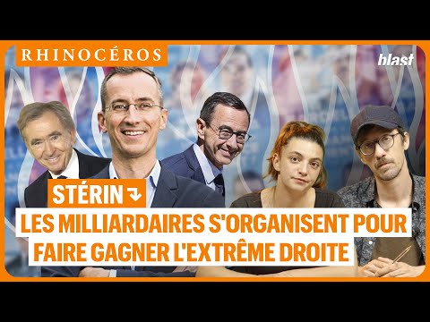🦏 STÉRIN : LES MILLIARDAIRES S'ORGANISENT POUR FAIRE GAGNER L'EXTRÊME DROITE