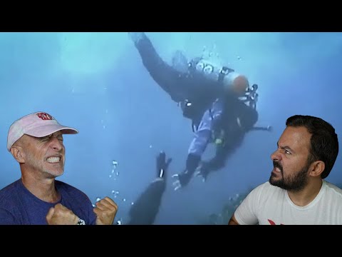Divers React to Girl crushed by her drysuit
