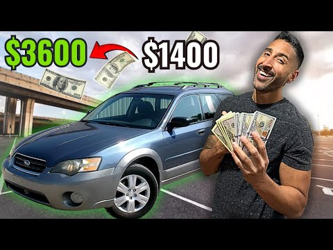 I Made Over $1900 In Profit In Just 3 Days Flipping This Car