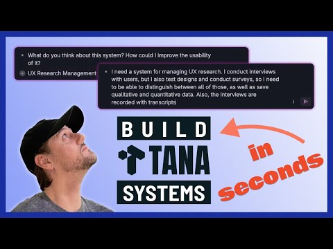 Build Smarter Systems in Tana with AI — Realtime Demo