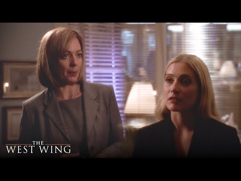C.J. and Ainsley Stage a Press Leak | The West Wing