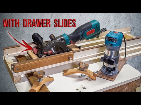 Crosscut Jig for Circular Saw and Router - Perfect for Making Tenons and Grooves