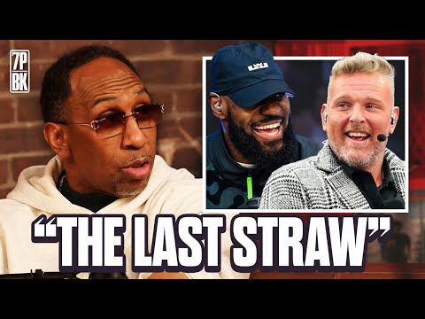 STEPHEN A SMITH on Why LEBRON JAMES Going to PAT MCAFEE'S SHOW Was the BREAKING POINT