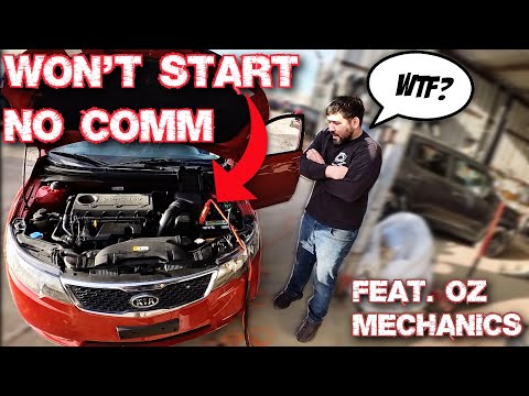 KIA FORTE INTERMITTENT CRANK BUT NO START AND NO COMM / FEAT. OZ MECHANICS