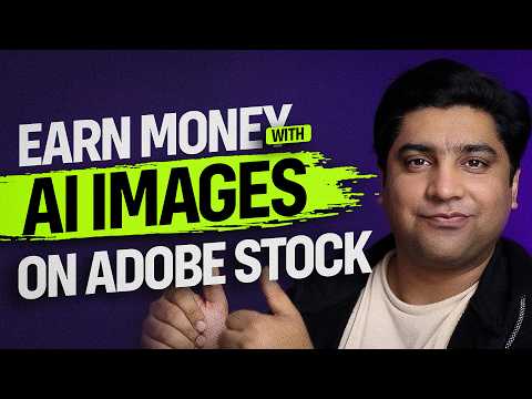How to Generate and Sell AI Images on Adobe Stock - Earn Money with AI Images