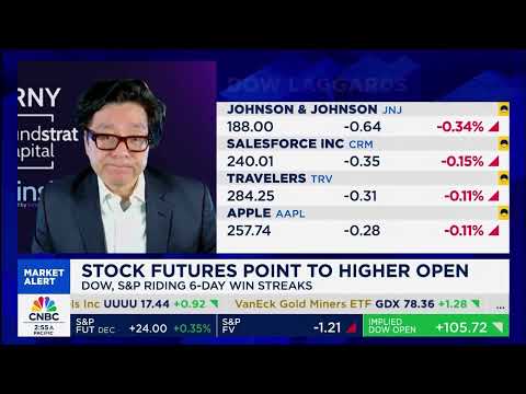 Fundstrat's Tom Lee: Why Stocks Can Keep Rallying Even With a Government Shutdown