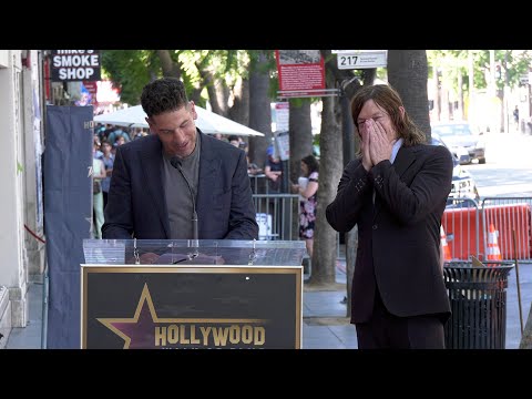 Jon Bernthal speech at Norman Reedus Hollywood Walk of Fame Star ceremony
