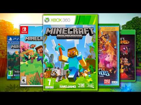 I Played Every Minecraft Game Ever Made (Mojang DELETED This One...)