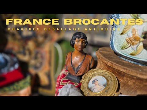 EP 26 Antiquing & Thrifting in France. Come on our journey to Chartres Deballage Brocante Day 3
