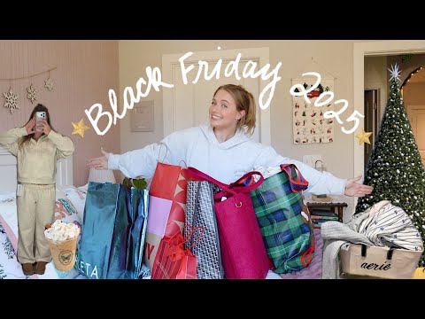 black friday haul & vlog 2025 🌟 (bringing back OG youtube vibes)