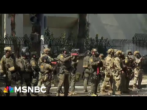 Trump deploys 2,000 National Guard troops to Los Angeles in response to anti-ICE protests