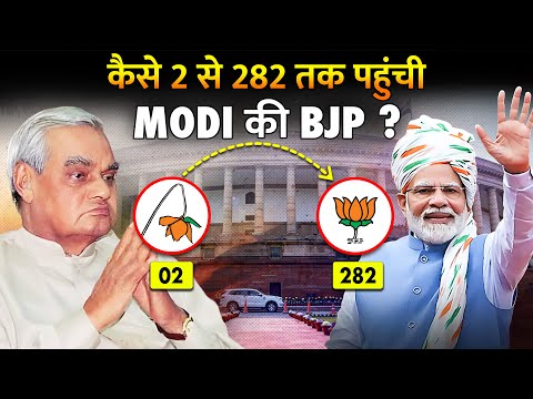 कैसे शुरू हुआ बीजेपी का ऊँच-नीच से भरा सफ़र? | How BJP Overcome The Most Powerful Congress Party?
