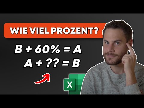 Jede Art Prozent in Excel RICHTIG berechnen % einfach erklärt