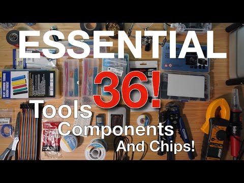 36 Essential Tools For Getting Started With Electronics